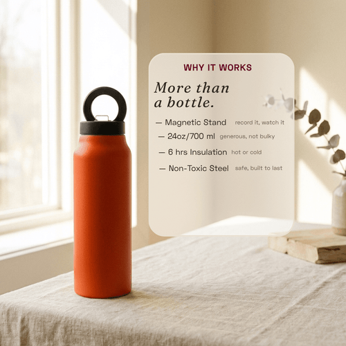 Magnetic Phone Holder Bottle