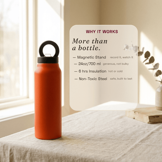Magnetic Phone Holder Bottle