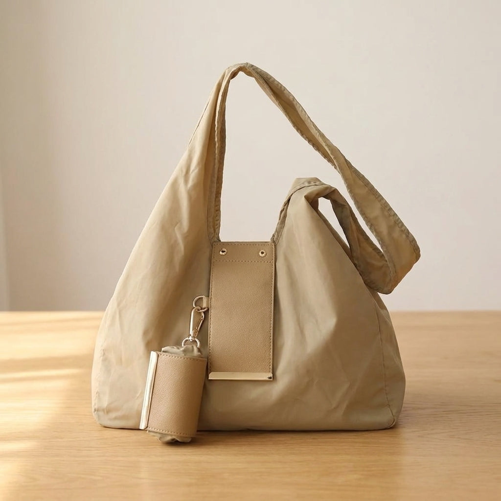 Foldable Keychain Tote Bag