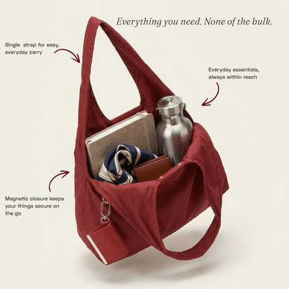 Foldable Keychain Tote Bag
