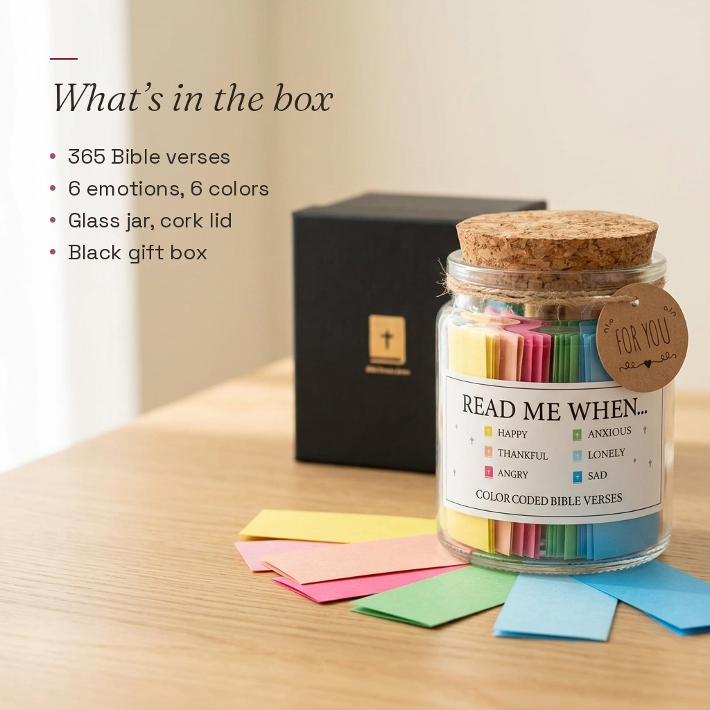 Bible Verses Jar